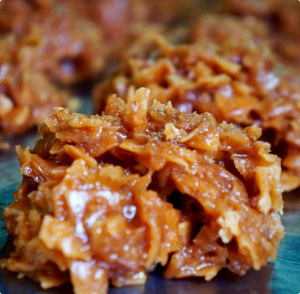 Sucre à coco haché