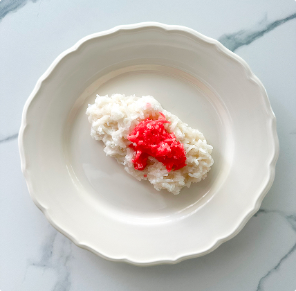 Sucre à coco tête rose ou coloré